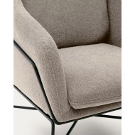 Poltrona Brida bege