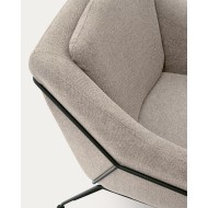 Poltrona Brida bege