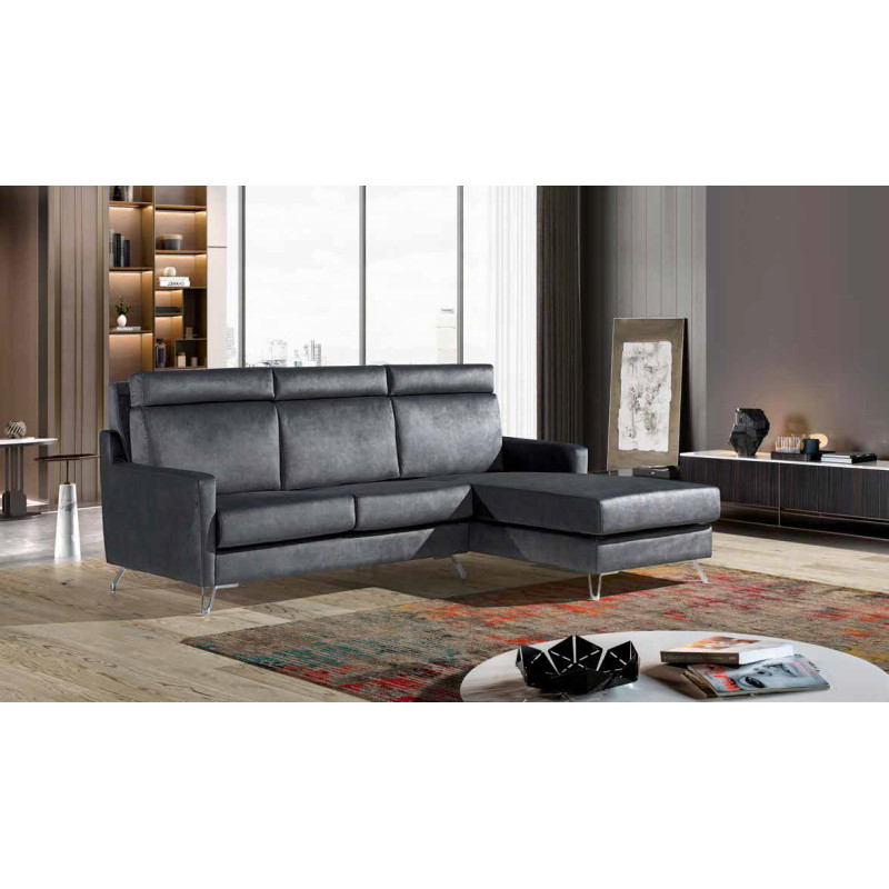 Sofá com Chaiselongue Paris